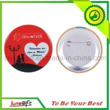 China Cheap Customized Promotion Printed Button Badge for Volunteer Publicity